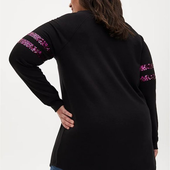 Torrid Sequin Detail Sweater size 3 - Picture 2 of 6